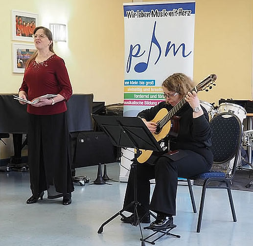 Konzert Gitarre trifft auf, Oktober 2018, Paul-Hindemith-Musikschule Hanau