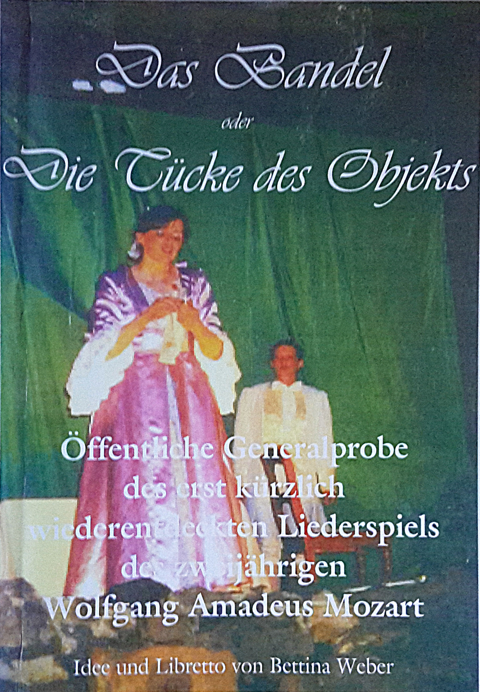 Das Bandel oder Die Tücke des Objekts Cover der Notenausgabe