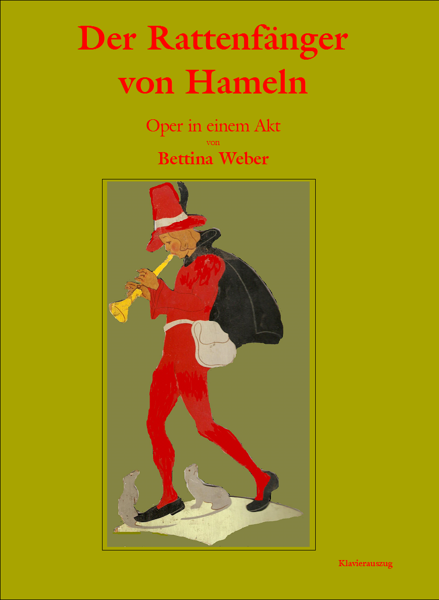 Der Rattenfänger von Hameln Cover der Notenausgabe