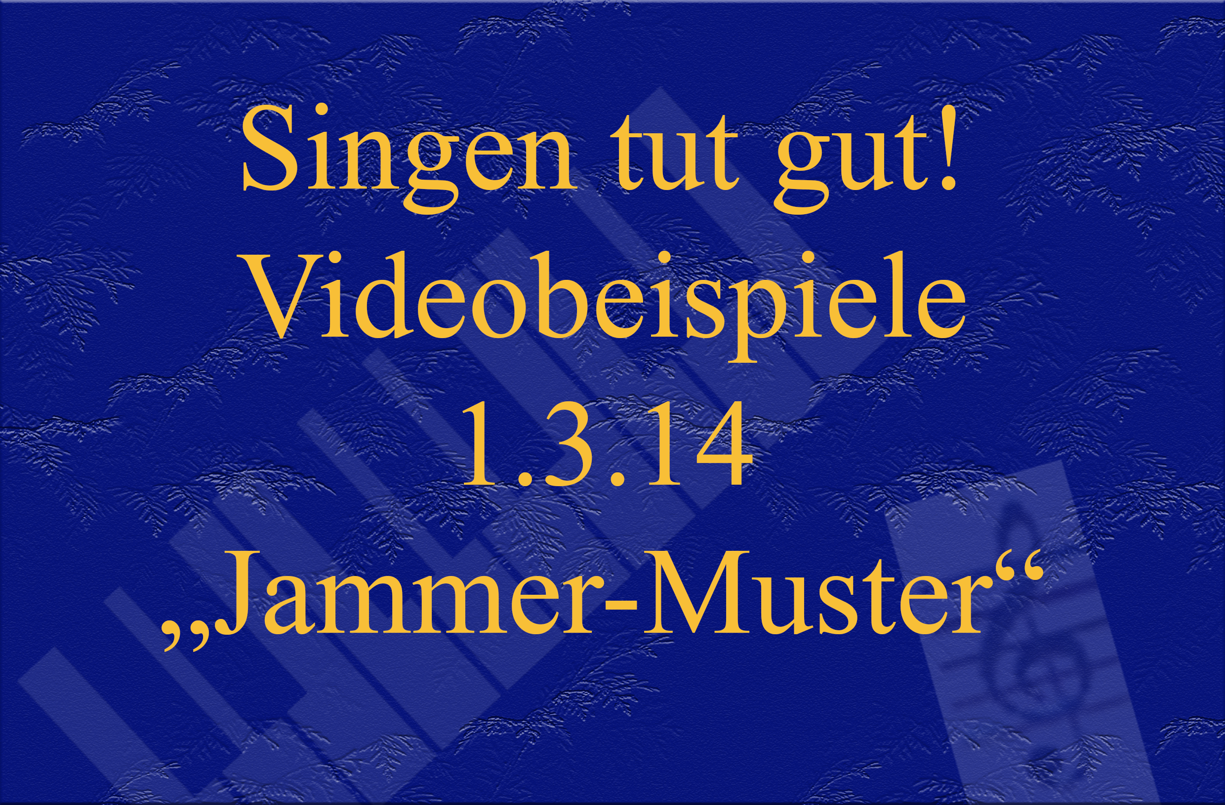 Videobeispiel 1.3.14